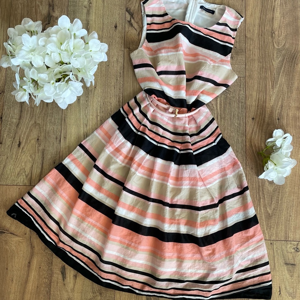 Tommy Hilfiger pink stripped dress